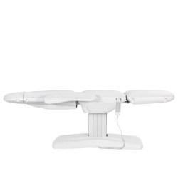 FOTEL KOSMETYCZNY ELEKTR. ECLIPSE 4 SILN. BIAŁY