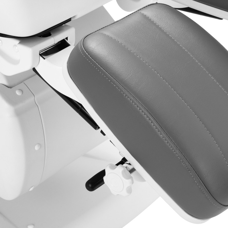 Fotel kosmetyczny do pedicure elektryczny Azzurro 870S 3 silniki szary