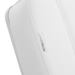 Fotel kosmetyczny elektryczny Azzurro Lux 4 silniki z kołyską biały