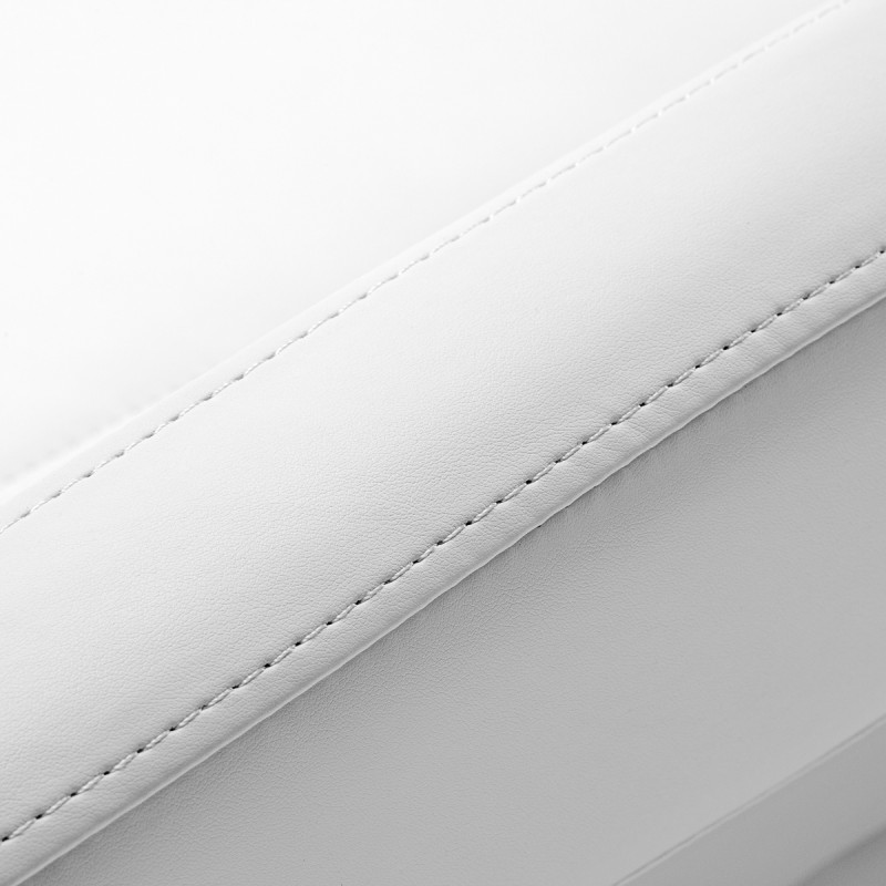 Fotel kosmetyczny elektryczny Azzurro Lux 4 silniki z kołyską biały