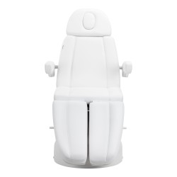 Fotel kosmetyczny elektryczny Azzurro Lux 5 silników biały