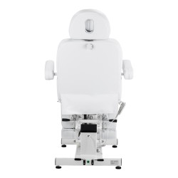 Fotel kosmetyczny do pedicure elektryczny Azzurro 706 1 silnik biały