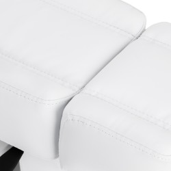 Fotel kosmetyczny do pedicure elektryczny Azzurro 706 1 silnik biały