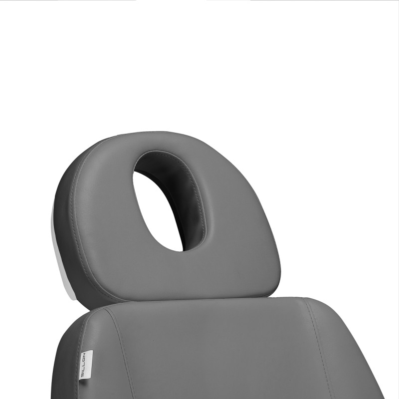 Fotel kosmetyczny elektryczny do pedicure Sillon Classic 4 silniki z kołyską szary