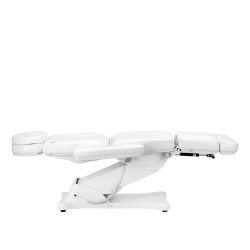 Fotel kosmetyczny elektryczny Sillon Basic 2 silniki biały