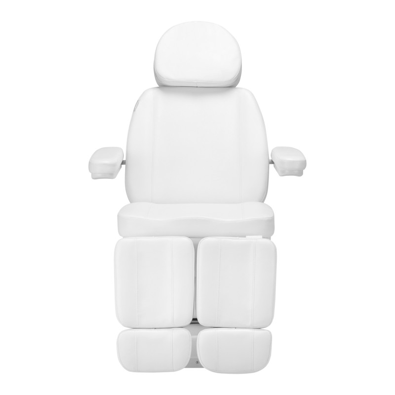 Fotel kosmetyczny elektryczny Sillon Basic 2 silniki biały