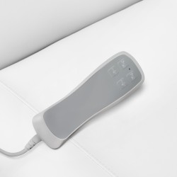 Fotel kosmetyczny elektryczny Sillon Basic 2 silniki biały