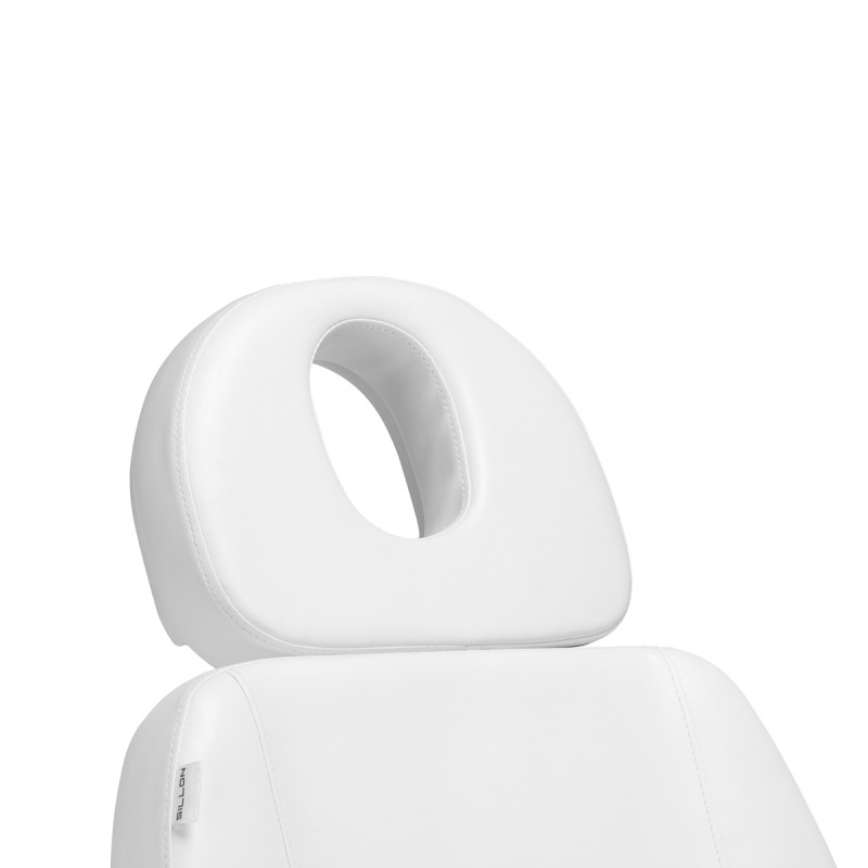 Fotel kosmetyczny elektryczny Sillon Basic 2 silniki biały