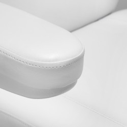 Fotel kosmetyczny elektryczny Sillon Classic 3 silniki biały