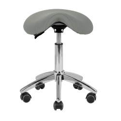 Taboret kosmetyczny AM-302 szary