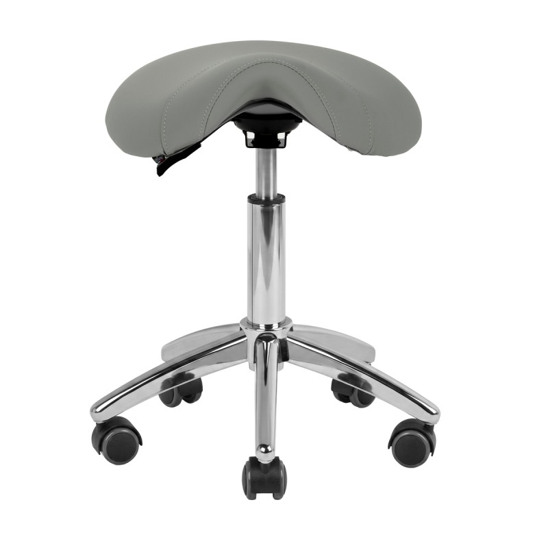 Taboret kosmetyczny AM-302 szary