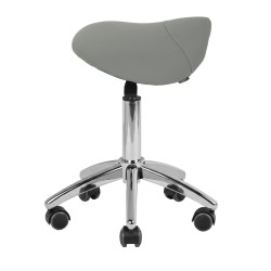 Taboret kosmetyczny AM-302 szary