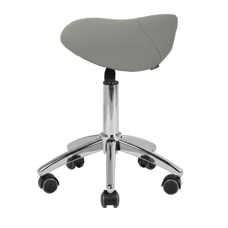 Taboret kosmetyczny AM-302 szary