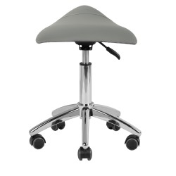 Taboret kosmetyczny AM-302 szary