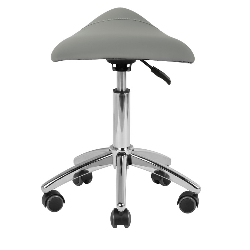 Taboret kosmetyczny AM-302 szary