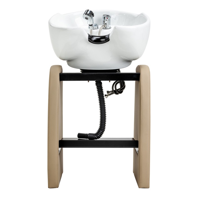 Myjnia fryzjerska Omega Aqualina beżowa