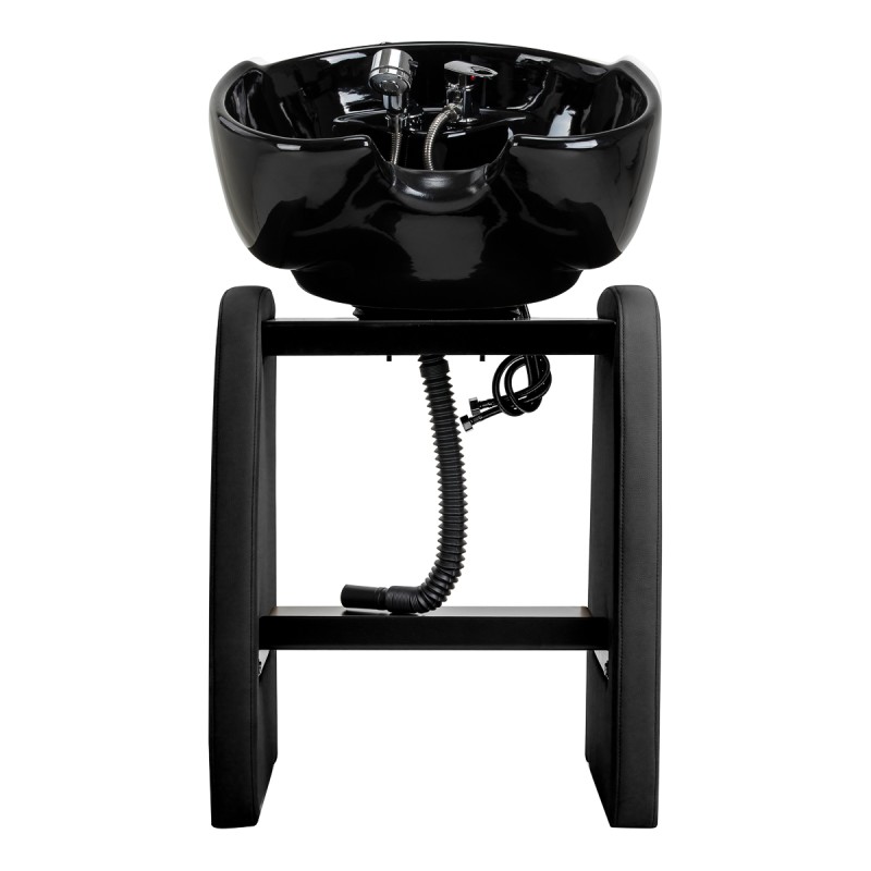 Myjnia fryzjerska Omega Aqualina czarna