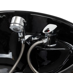 Myjnia fryzjerska Omega Aqualina czarna