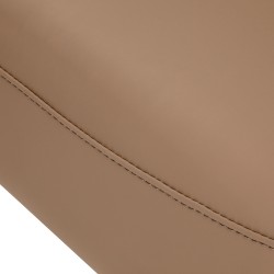 Fotel fryzjerski Omega Aurora jasnobrązowy