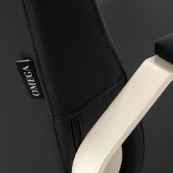 Fotel fryzjerski Omega Aurora czarny