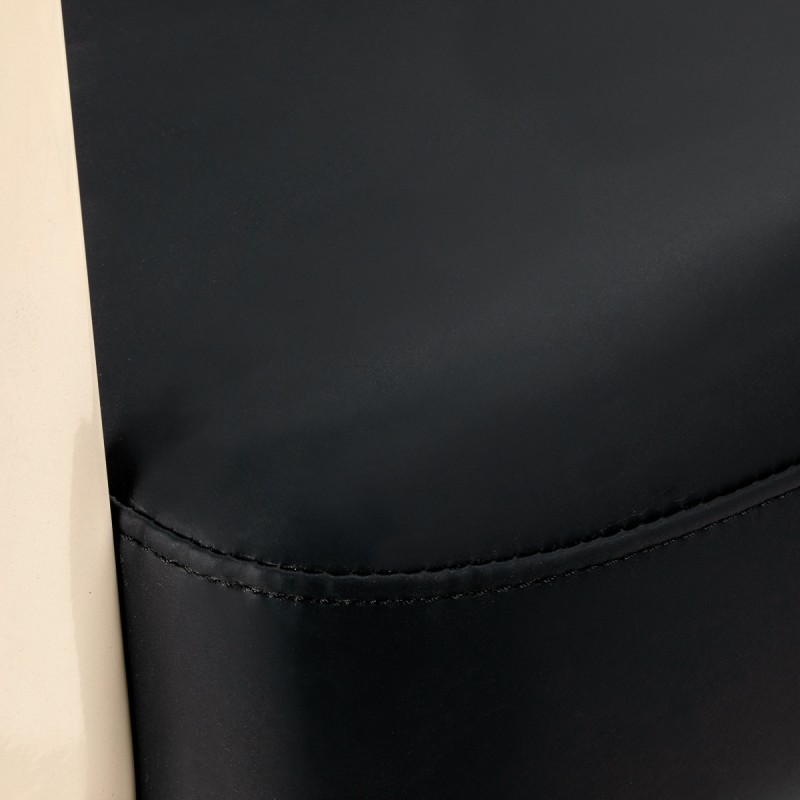 Fotel fryzjerski Omega Aurora czarny