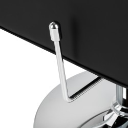 Fotel fryzjerski Omega Andromeda czarny