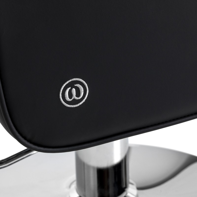 Fotel fryzjerski Omega Andromeda czarny