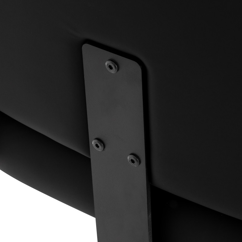 Fotel fryzjerski Omega Andromeda czarny