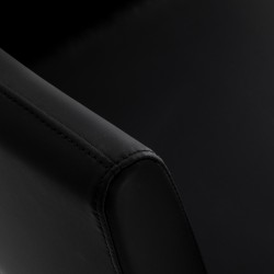 Fotel fryzjerski Omega Lyra czarny