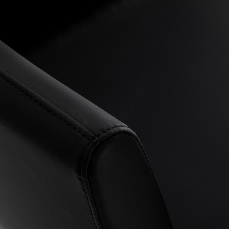 Fotel fryzjerski Omega Lyra czarny