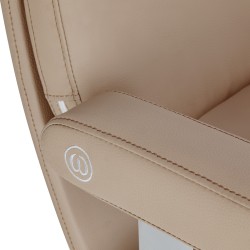 Fotel fryzjerski Omega Astra beżowy