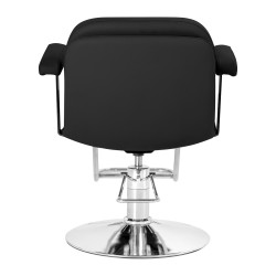 Fotel fryzjerski Omega Astra czarny