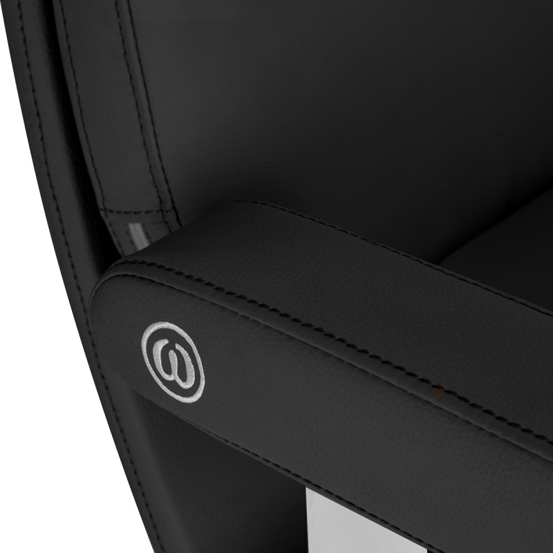 Fotel fryzjerski Omega Astra Plus czarny