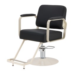 Fotel fryzjerski Megato Tokato czarny
