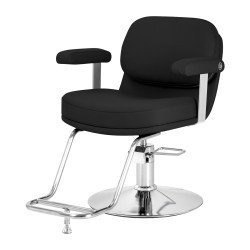 Fotel fryzjerski Megato Estro czarny