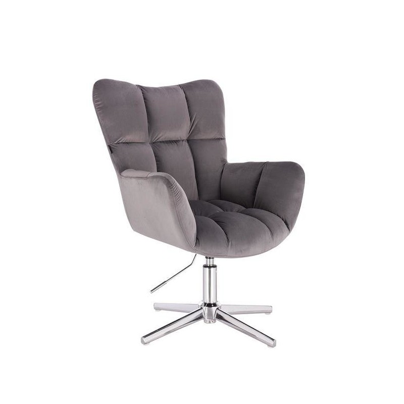 Fotel Hr650Cross Grafitowy Welur