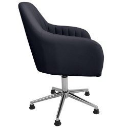 Fotel Fryzjerski Mario Bx-20Dl22 Czarny