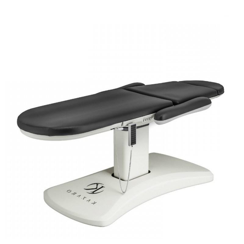 Fotel kosmetyczny grafit, medycyna estetyczna - MAGMA II -Fotele kosmetyczne elektryczne- 