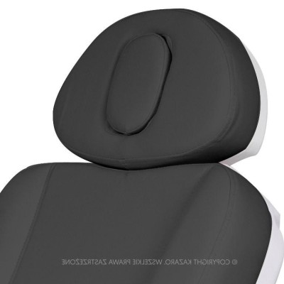 Fotel kosmetyczny podgrzewany grafit - MEDICO II PLUS -Fotele kosmetyczne elektryczne- 