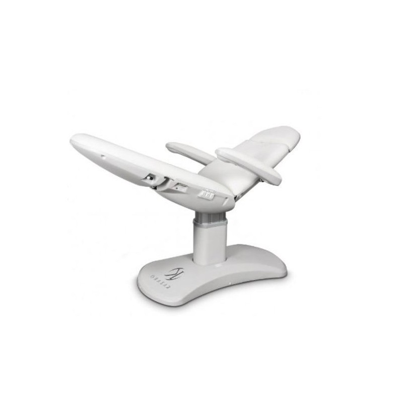 Fotel kosmetyczny biały, medycyna estetyczna - MAGMA II -Fotele kosmetyczne elektryczne- 