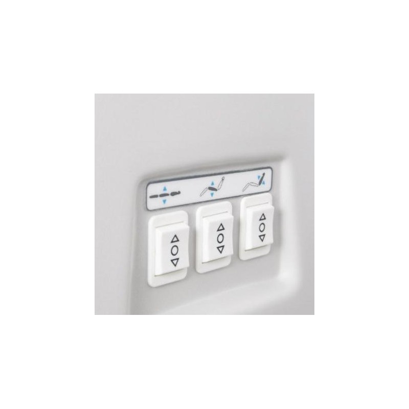 Fotel kosmetyczny biały, medycyna estetyczna - MAGMA II -Fotele kosmetyczne elektryczne- 