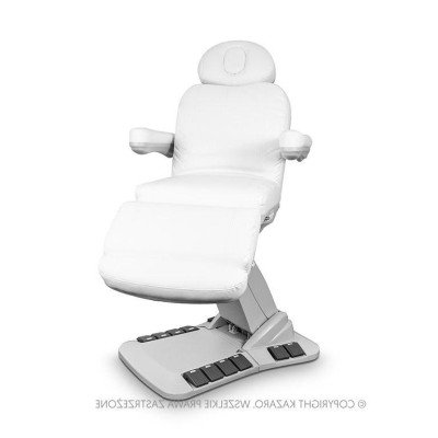 Fotel kosmetyczny NIKO obrotowy biały z podgrzewaniem -Fotele kosmetyczne- 