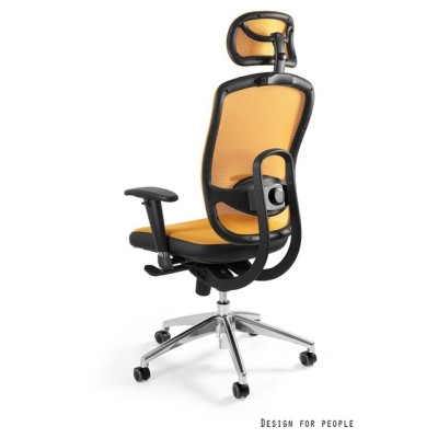 Vip - krzesło biurowe - żółte -Krzesła- 