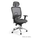 Vip - krzesło biurowe - szare
