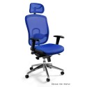 Vip - krzesło biurowe - niebieskie