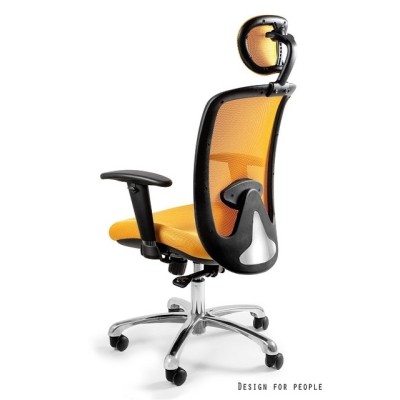 Expander - krzesło biurowe - żółte -Krzesła- 