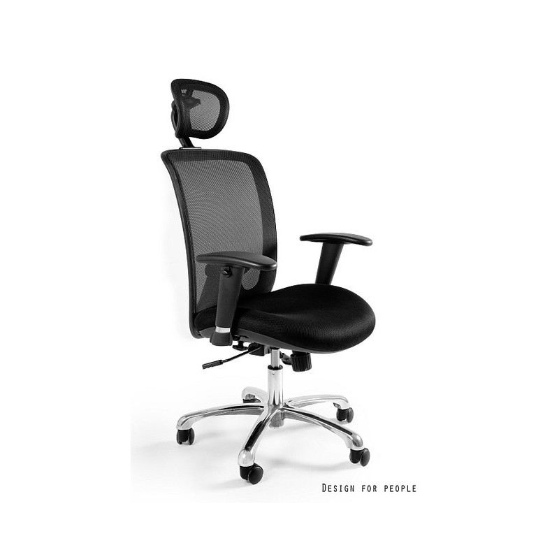 Expander - krzesło biurowe - czarne