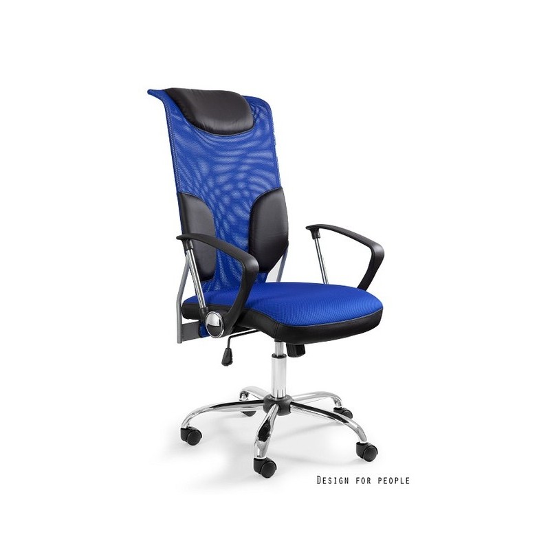 Thunder - krzesło biurowe - niebieskie