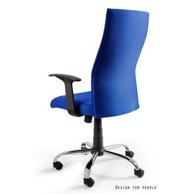Black on Black - krzesło biurowe - niebieskie -Krzesła- 