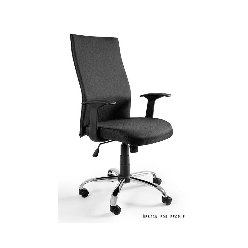 Black on Black - krzesło biurowe - czarne